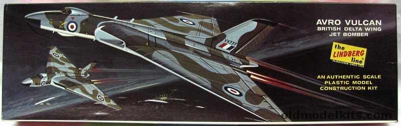 Lindberg 1/96 Avro Vulcan Jet Bomber, 579-200 plastic model kit